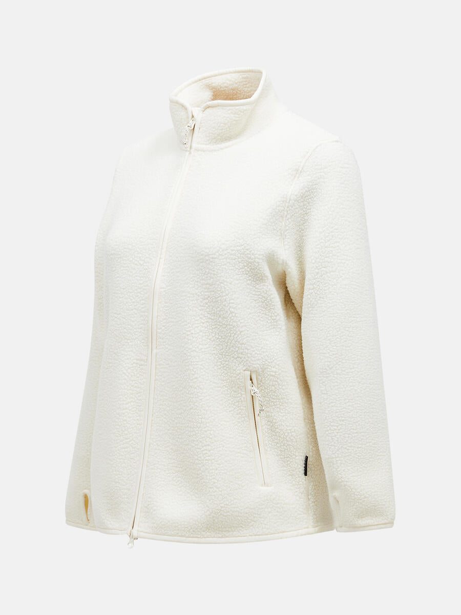 Pile Zip Jacket | Women