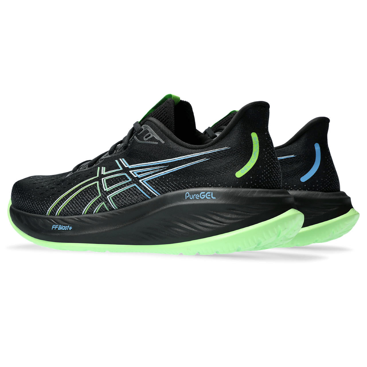 Gel-Cumulus 26 Black/Electric Lime | Men