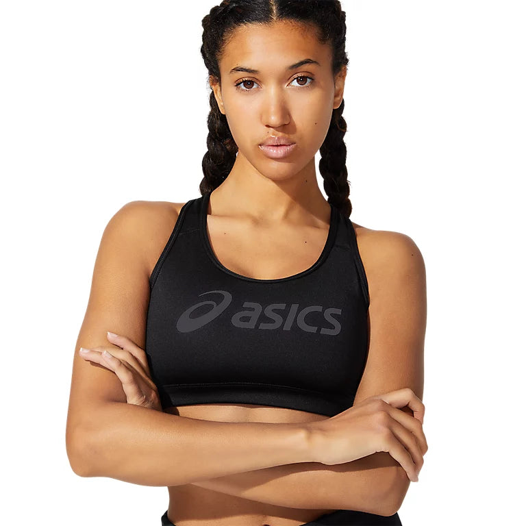 Core Asics Logo Bra Perf. Black/Perf. Black | Women